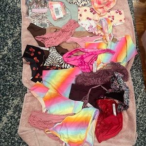 44 panties from Victoria  Secret’s and Victoria Secret PINK M/L